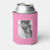 2 Fotovorlage Doppelseitig Hot Pink Dosenkühler (Kanne Rückseite)