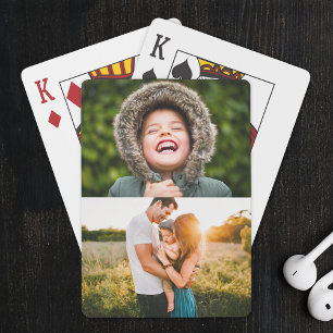 2 Fotovorlagen Karten Spielkarten