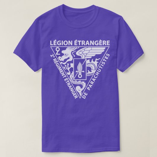 2. Fremdes Fallschirmjägerregiment 3 T-Shirt (Design vorne)