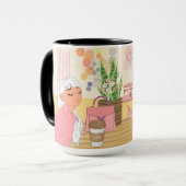 2 FREUNDE AM KAFFEE-ORT TASSE (Vorderseite Links)