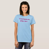 2 Freunde arebetter als 1 T-Shirt (Vorne ganz)