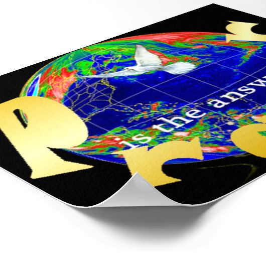 2 Friedenstheorie Poster (Ecke)