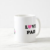2 Frösche Liebe Pad Tasse (VorderseiteRechts)