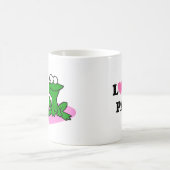 2 Frösche Liebe Pad Tasse (Mittel)