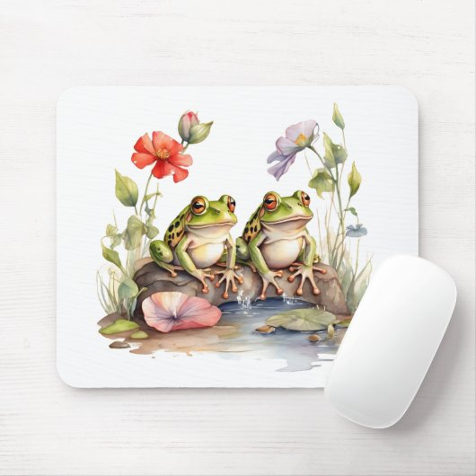 2 Frösche Mousepad (Mit Mouse)