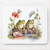 2 Frösche Mousepad (Vorne)