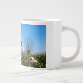 2 Fubby's die een bol krokus planten. Jumbo-Tasse (Rechts)