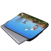 2 Fubby's die een bol krokus planten. Laptopschutzhülle (Vorne Knopf)