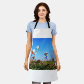 2 Fubby's die een bol krokus planten. Schürze (Getragen)