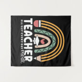 2- Funny Teacher Mode Teaching Geschenk für Lehrer Wandteppich (Vorderseite (Horizontal))