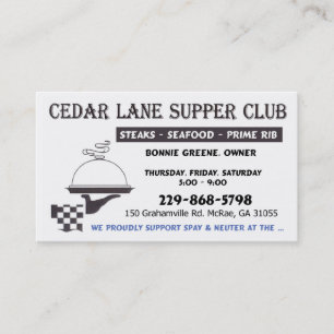 2 für 1 Geschäfts-Karte Visitenkarte