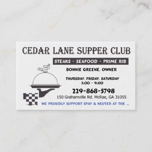 2 für 1 Geschäfts-Karte Visitenkarte (Vorderseite)