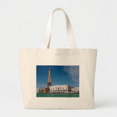 2 für 1 Venedig und Paris - Gemischte Welt Jumbo Stoffbeutel (Vorne)