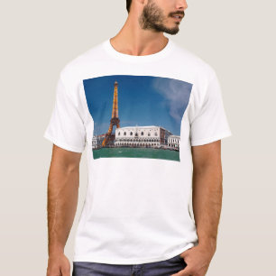 2 für 1 Venedig und Paris - Gemischte Welt T-Shirt