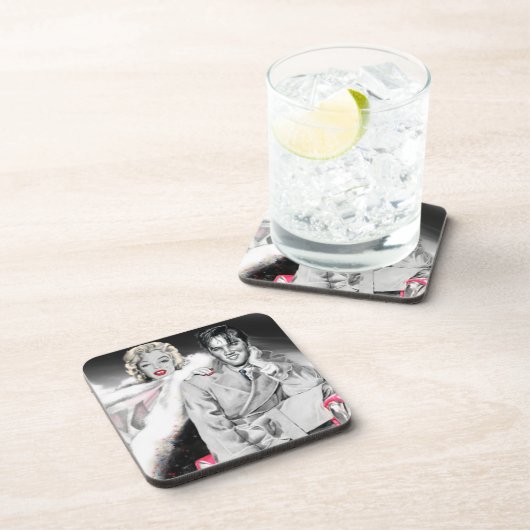 2 für die Straße Getränkeuntersetzer (Rechte Seite)