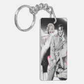 2 für die Straße Schlüsselanhänger (Vorderseite links)