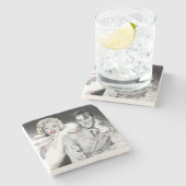 2 für die Straße Steinuntersetzer (Seitenansicht)