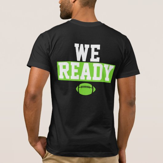 2 Fußballspieler T-Shirt (Rückseite)