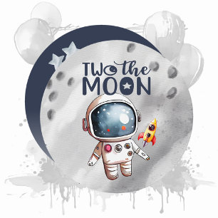 2. Geburtstag 2. Der Mondjunge Einladung