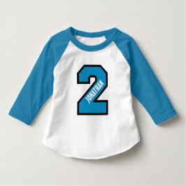 2. Geburtstag Boy Sports Number Two Years A01 Kleinkind T-shirt