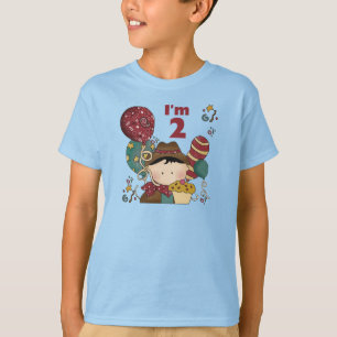 2. Geburtstag Cowboy T - Shirt und Geschenke
