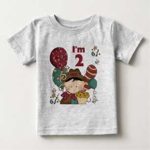2. Geburtstag Cowboy T - Shirt und Geschenke