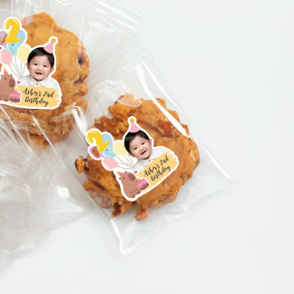 2. Geburtstag Custom Sticker Capybara Gastgeschenk