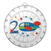 2. Geburtstag Dartscheibe (vorne)