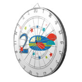 2. Geburtstag Dartscheibe (Vorderseite rechts)