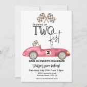 2. Geburtstag des 2. Einladung (Vorderseite)