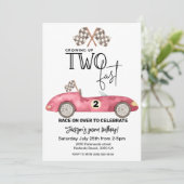 2. Geburtstag des 2. Einladung (Stehend Vorderseite)