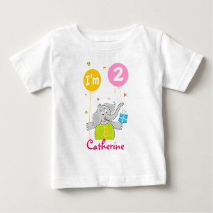2. Geburtstag des Kleinkindes Baby T-shirt