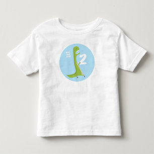 2. Geburtstag des T-Rex Kleinkind T-shirt