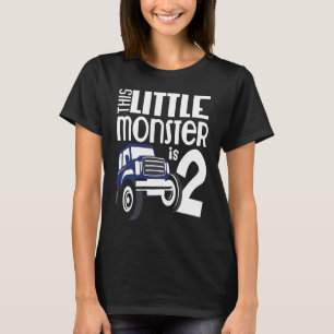 2. Geburtstag Dieses kleine Monster ist 2 T-Shirt