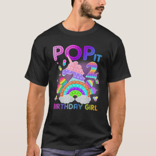 2. Geburtstag Einhorn Fidget Pop Es Geburtstagskin T-Shirt