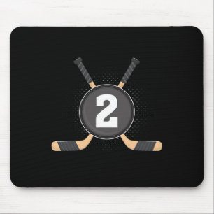 2. Geburtstag Eishockey 2 Jahre alt Thema Birthda Mousepad
