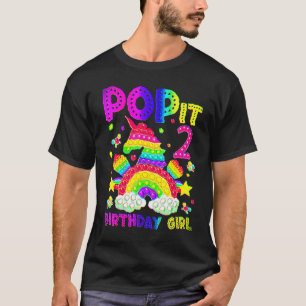 2. Geburtstag Fidget Toy Pop Es Geburtstagskind 2 T-Shirt