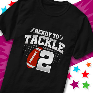 2. Geburtstag für Fußball-Party bereit T-Shirt