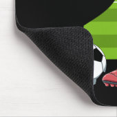 2 Geburtstag Fußball Erster Geburtstag Fußll Kinde Mousepad (Ecke)