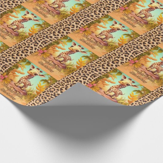 2 Geburtstag Geschenkpapier (Ecke)