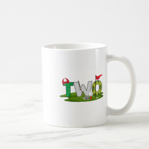 2. Geburtstag Golf Thema 2 Jahre Alte Kinder Sport Kaffeetasse