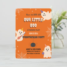 2. Geburtstag Halloween Einladung