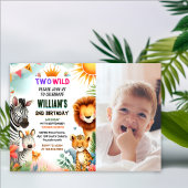 2. Geburtstag in der Wildnis Einladung