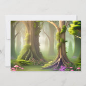 2. Geburtstag in der Wildnis Einladung (Rückseite)