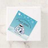 2. Geburtstag Junge Zwei Cooler Eisbär Iglo Geschenkanhänger (Beispiel)