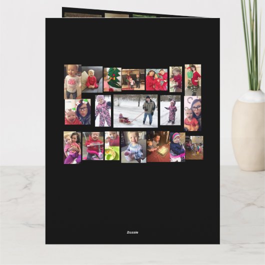 2. Geburtstag Karte (Rückseite)