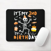 2. Geburtstag Kinder lustiges Skelett 2. Geburtsta Mousepad (Mit Mouse)