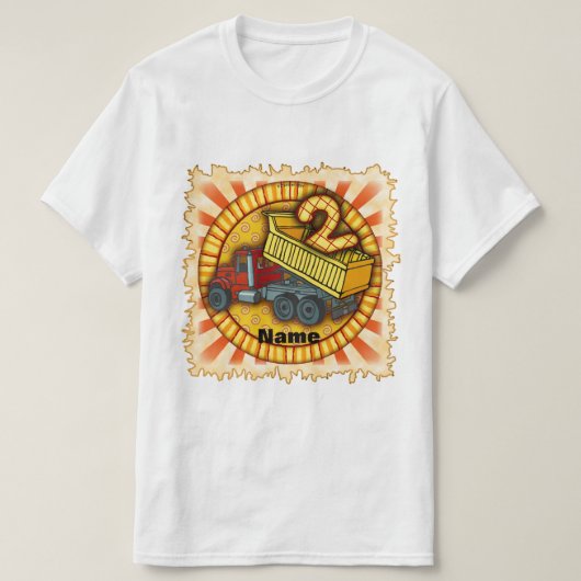 2. Geburtstag Kipper T-Shirt (Design vorne)