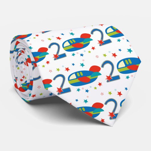 2. Geburtstag Krawatte (Gerollt)