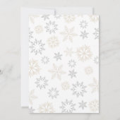 2. Geburtstag - neutrale beige Einladung (Rückseite)